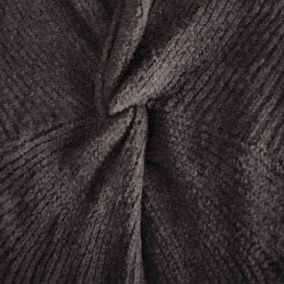 Express Eye-Catching Twist-Front V-Neck Chenille Sweater - Size XXS - Picture 12 of 15